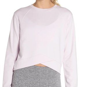 Zella Uplift Sweatshirt in Purple Moss